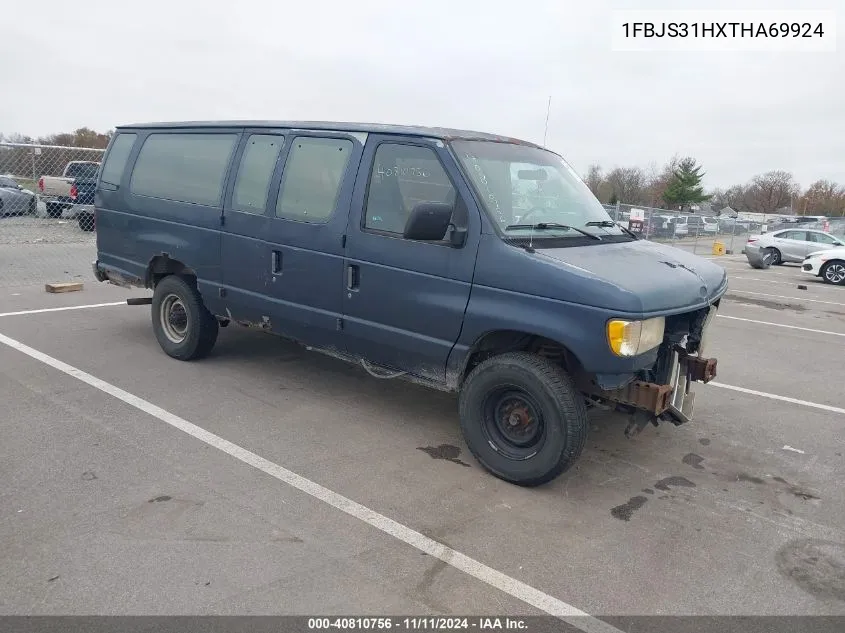 1996 Ford Econoline E350 Super Duty VIN: 1FBJS31HXTHA69924 Lot: 40810756