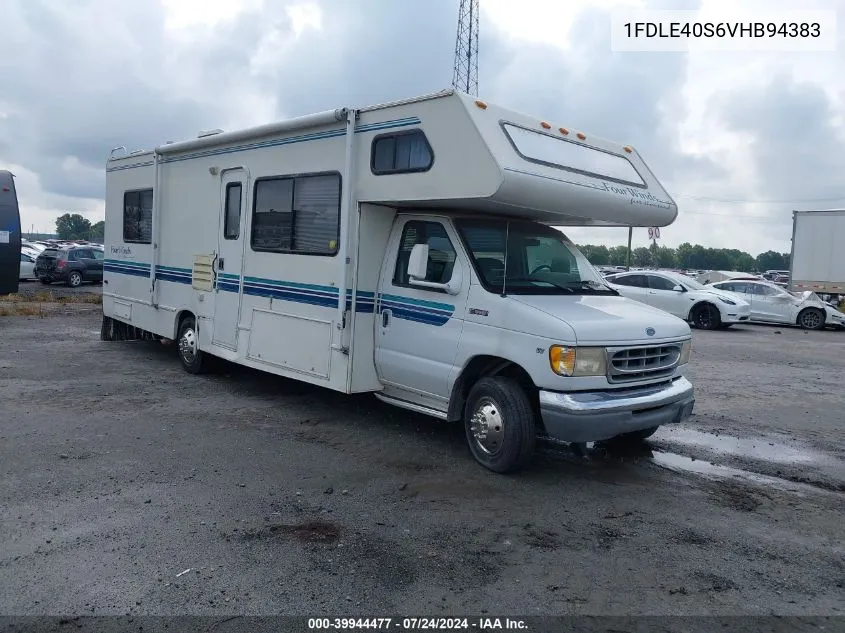 1997 Ford Econoline E450 Super Duty Cutwy Rv VIN: 1FDLE40S6VHB94383 Lot: 39991475