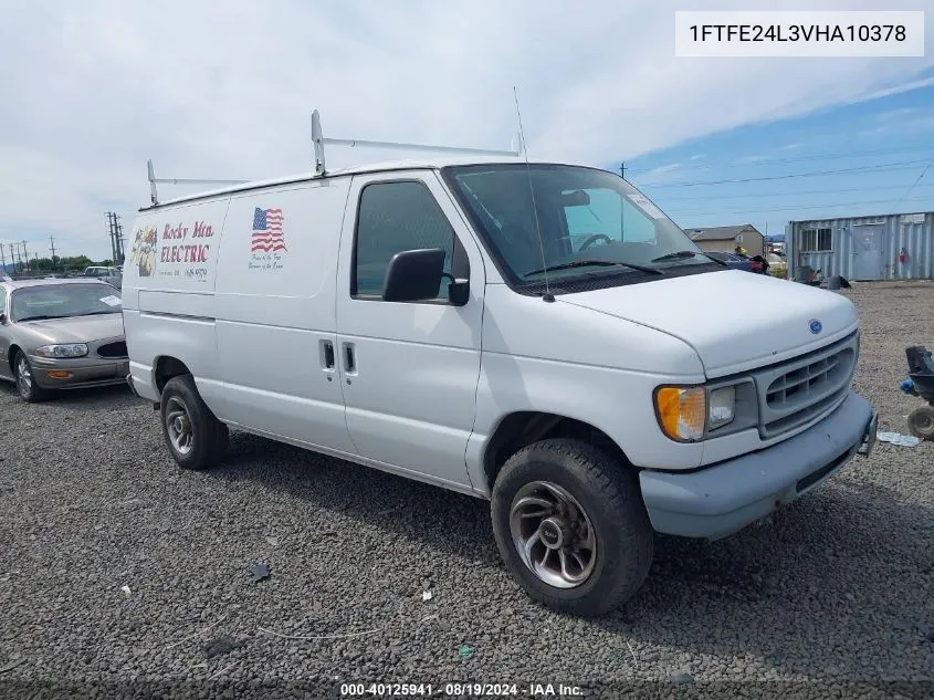 1997 Ford E-250 Standard VIN: 1FTFE24L3VHA10378 Lot: 40125941