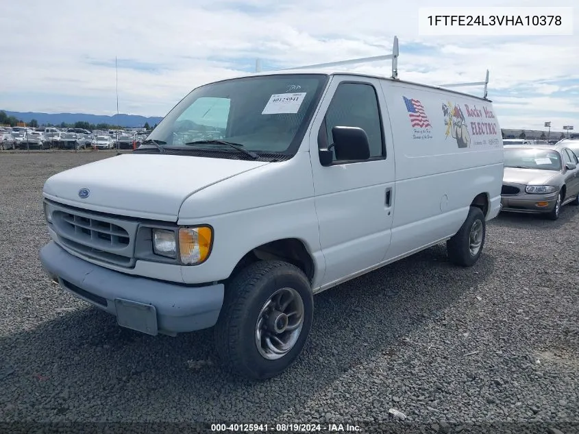 1997 Ford E-250 Standard VIN: 1FTFE24L3VHA10378 Lot: 40125941