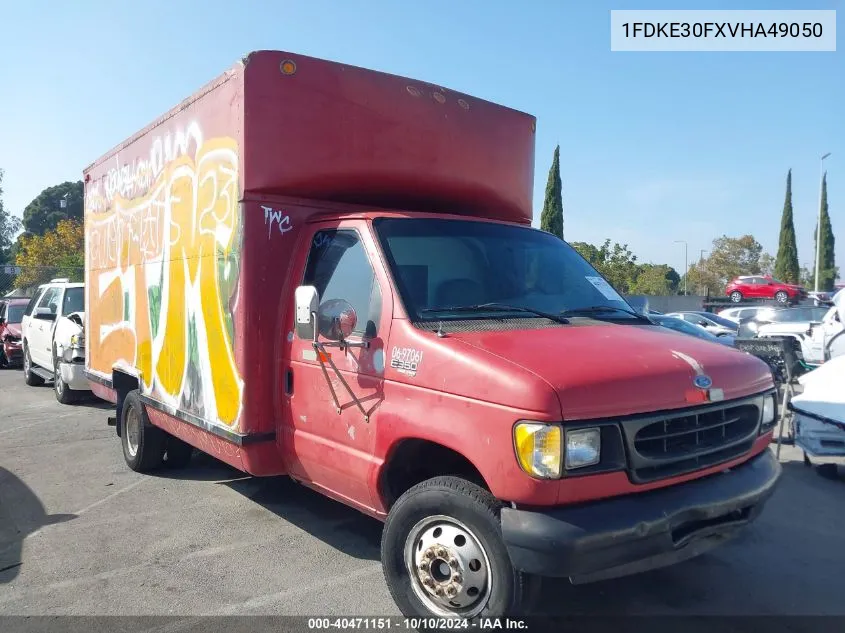 1997 Ford Econoline E350 Cutaway Van VIN: 1FDKE30FXVHA49050 Lot: 40471151