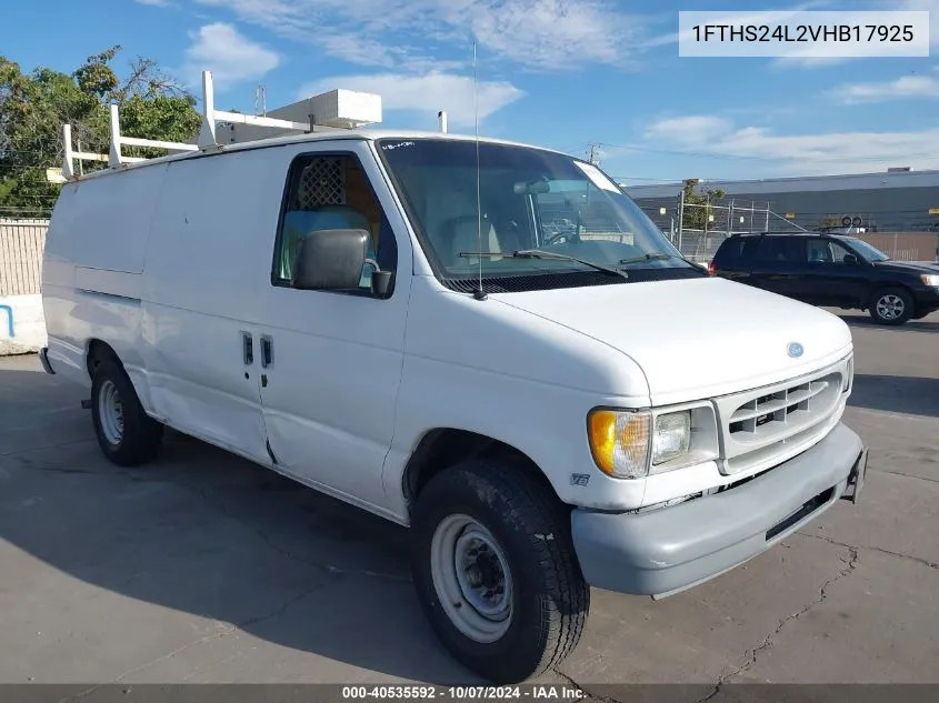 1997 Ford E-250 Standard VIN: 1FTHS24L2VHB17925 Lot: 40535592