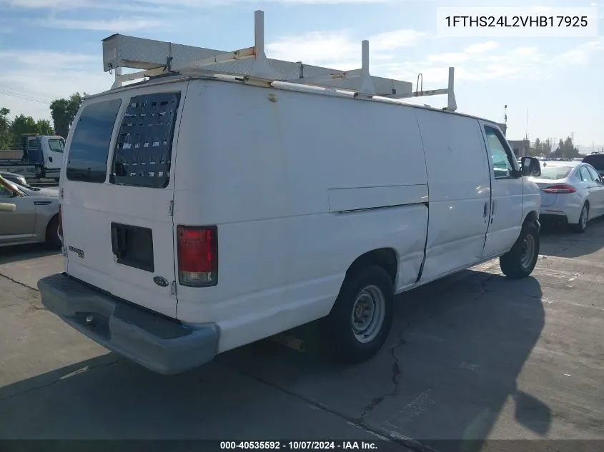 1997 Ford E-250 Standard VIN: 1FTHS24L2VHB17925 Lot: 40535592