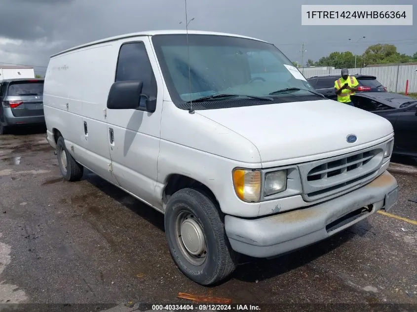 1998 Ford Econoline Commercial/Recreational VIN: 1FTRE1424WHB66364 Lot: 40334404