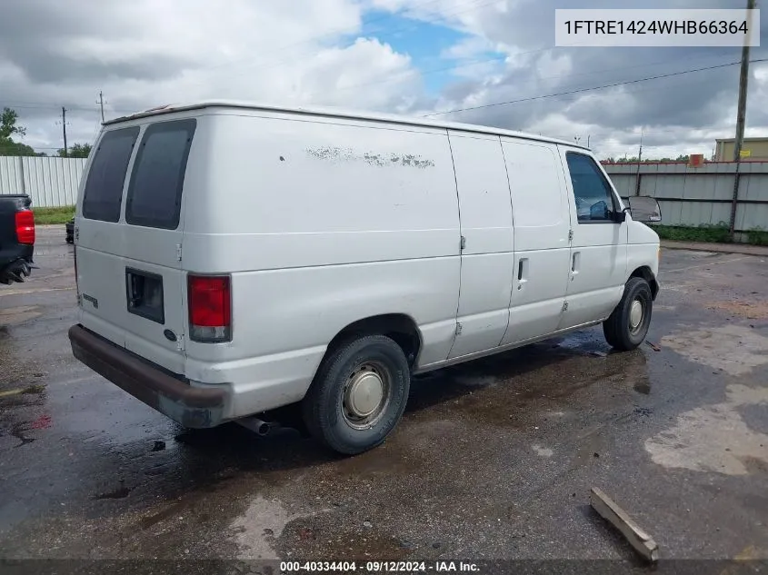 1998 Ford Econoline Commercial/Recreational VIN: 1FTRE1424WHB66364 Lot: 40334404