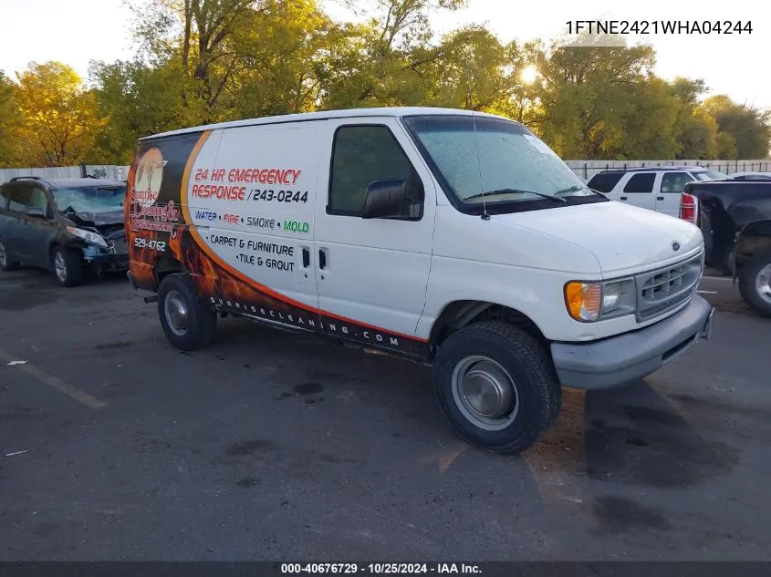 1998 Ford E-250 Commercial VIN: 1FTNE2421WHA04244 Lot: 40676729