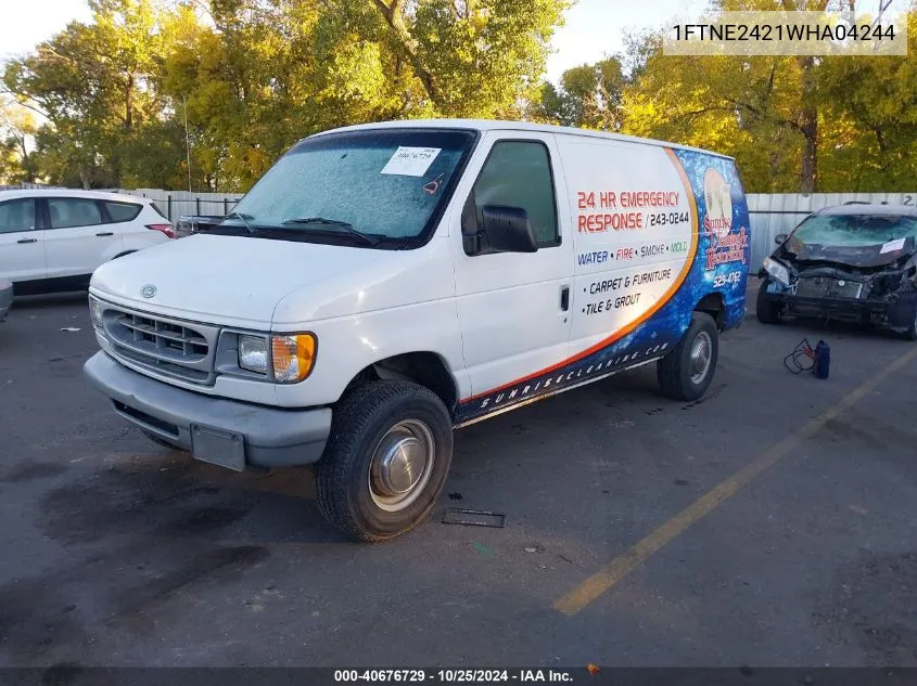 1998 Ford E-250 Commercial VIN: 1FTNE2421WHA04244 Lot: 40676729