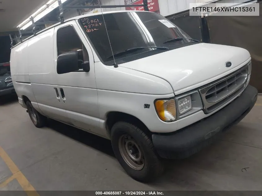 1998 Ford Econoline Commercial/Recreational VIN: 1FTRE146XWHC15361 Lot: 40685087