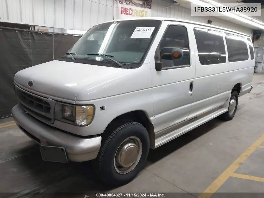 1998 Ford Econoline E350 Super Duty VIN: 1FBSS31L5WHA38920 Lot: 40854327