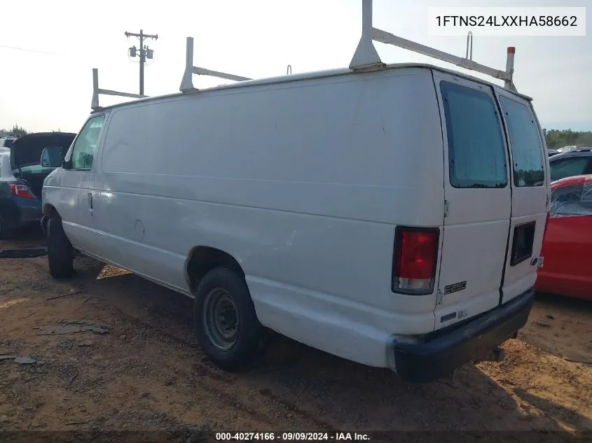 1FTNS24LXXHA58662 1999 Ford E-250 Commercial/Recreational