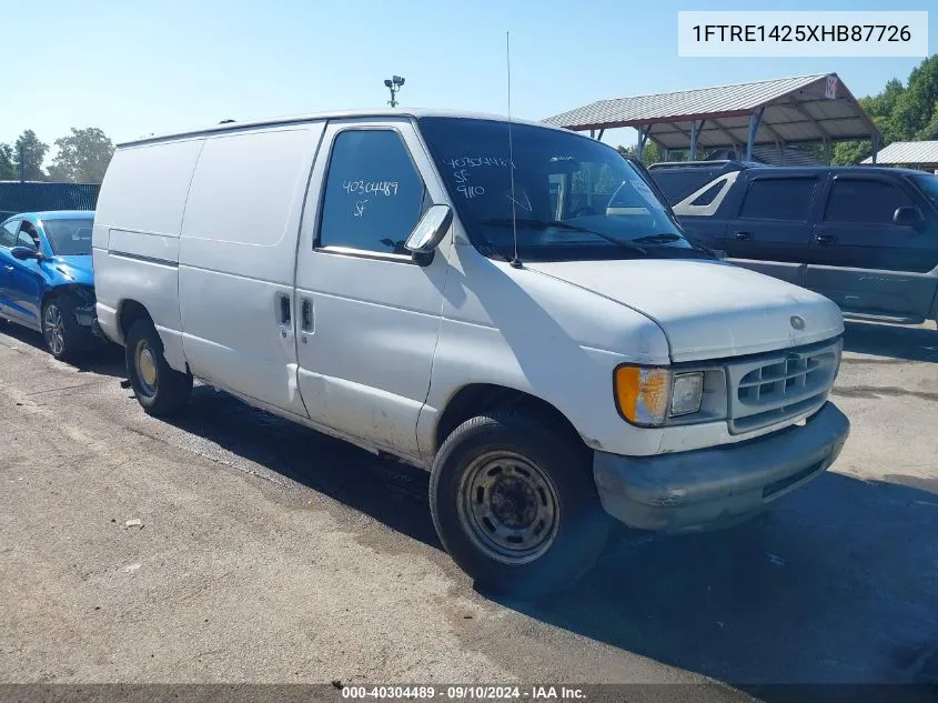 1999 Ford Econoline E150 Van VIN: 1FTRE1425XHB87726 Lot: 40304489