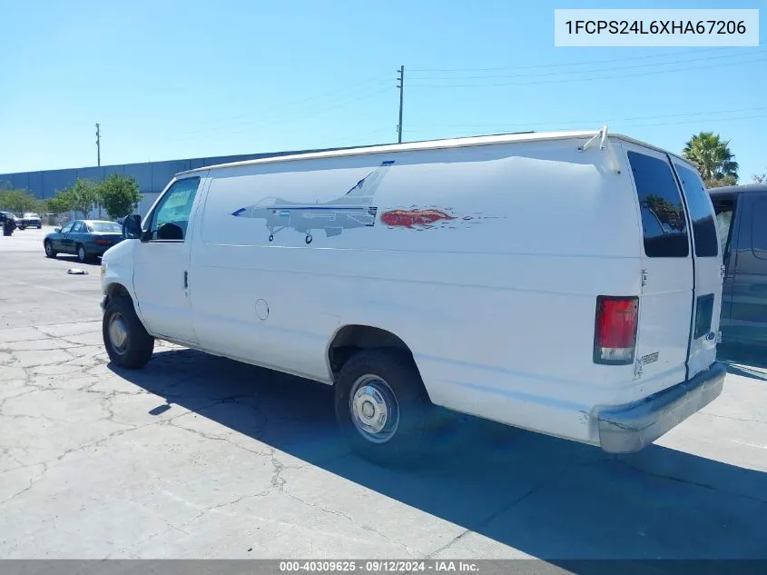 1999 Ford Econoline Van VIN: 1FCPS24L6XHA67206 Lot: 40309625