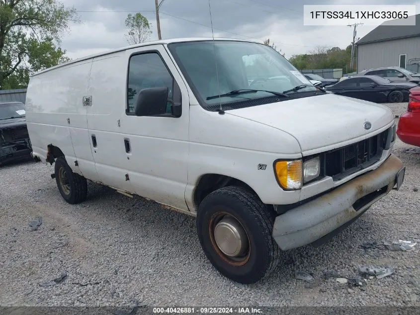 1999 Ford E-350 Super Duty Commercial/Recreational VIN: 1FTSS34L1XHC33065 Lot: 40426881