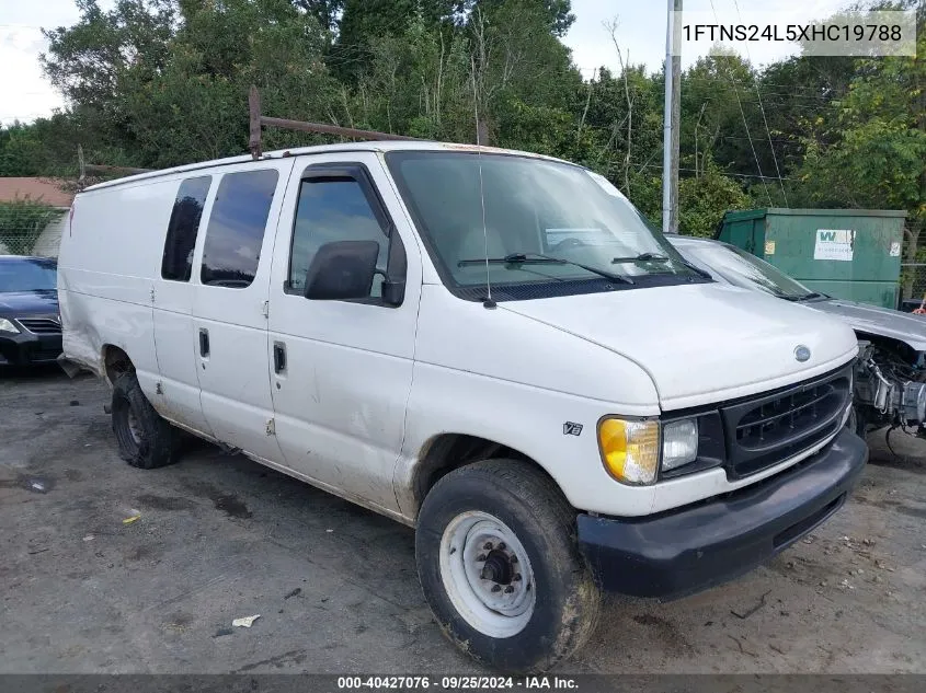 1999 Ford E-250 Commercial/Recreational VIN: 1FTNS24L5XHC19788 Lot: 40427076