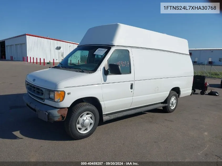 1999 Ford E-250 Commercial/Recreational VIN: 1FTNS24L7XHA30768 Lot: 40459257