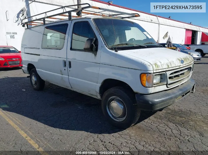 1999 Ford E-250 Commercial VIN: 1FTPE2429XHA73595 Lot: 40510848