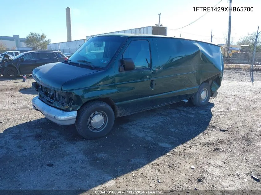 1999 Ford E-150 Commercial/Recreational VIN: 1FTRE1429XHB65700 Lot: 40810034