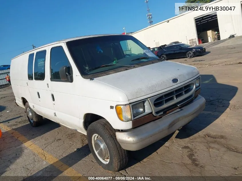 1FTNS24L9YHB30047 2000 Ford E-250 Commercial/Recreational