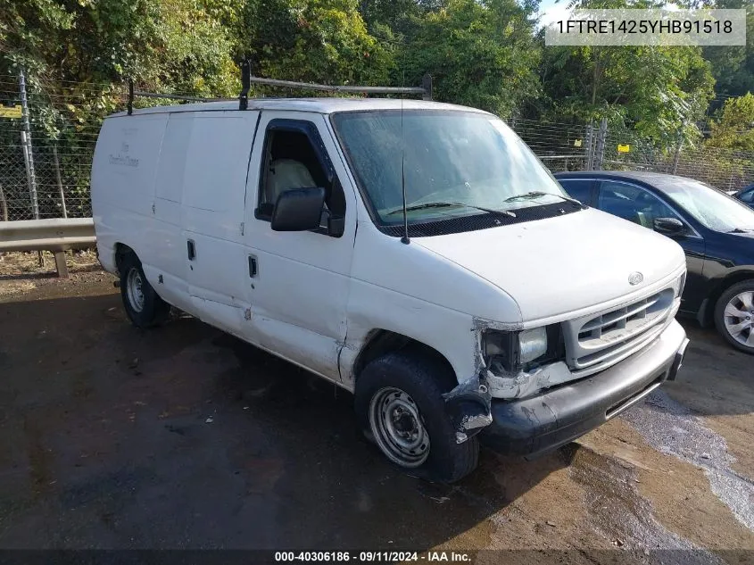 2000 Ford E-150 Commercial/Recreational VIN: 1FTRE1425YHB91518 Lot: 40306186