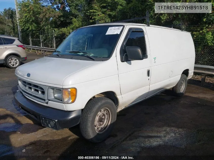 2000 Ford E-150 Commercial/Recreational VIN: 1FTRE1425YHB91518 Lot: 40306186