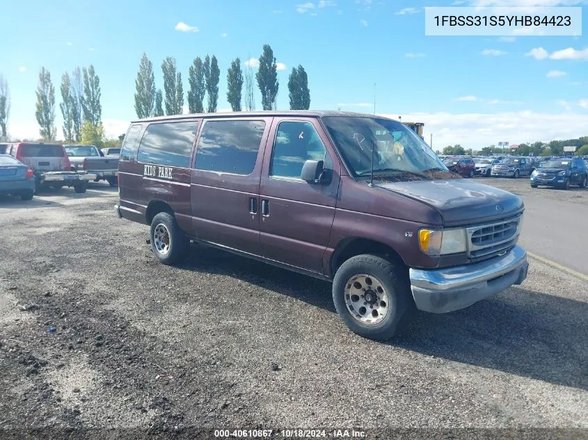 2000 Ford E-350 Super Duty Xl/Xlt VIN: 1FBSS31S5YHB84423 Lot: 40610867