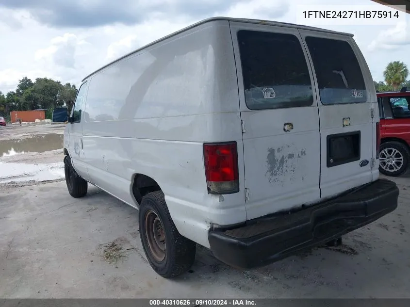 1FTNE24271HB75914 2001 Ford E-250 Commercial