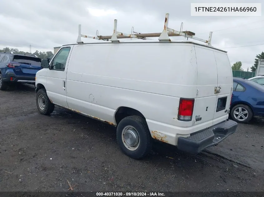 2001 Ford E-250 Commercial VIN: 1FTNE24261HA66960 Lot: 40371030