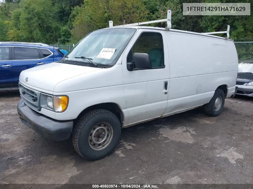 2001 Ford E-150 Commercial/Recreational VIN: 1FTRE14291HA71629 Lot: 40503974