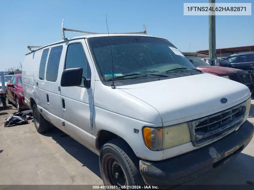 2002 Ford E-250 Commercial/Recreational VIN: 1FTNS24L62HA82871 Lot: 40133551