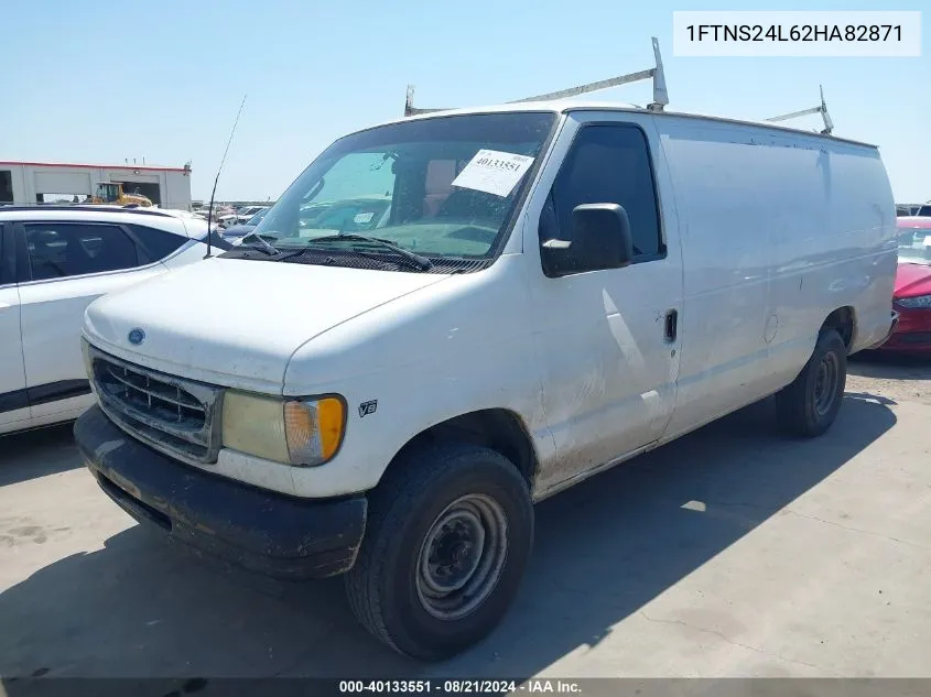 2002 Ford E-250 Commercial/Recreational VIN: 1FTNS24L62HA82871 Lot: 40133551