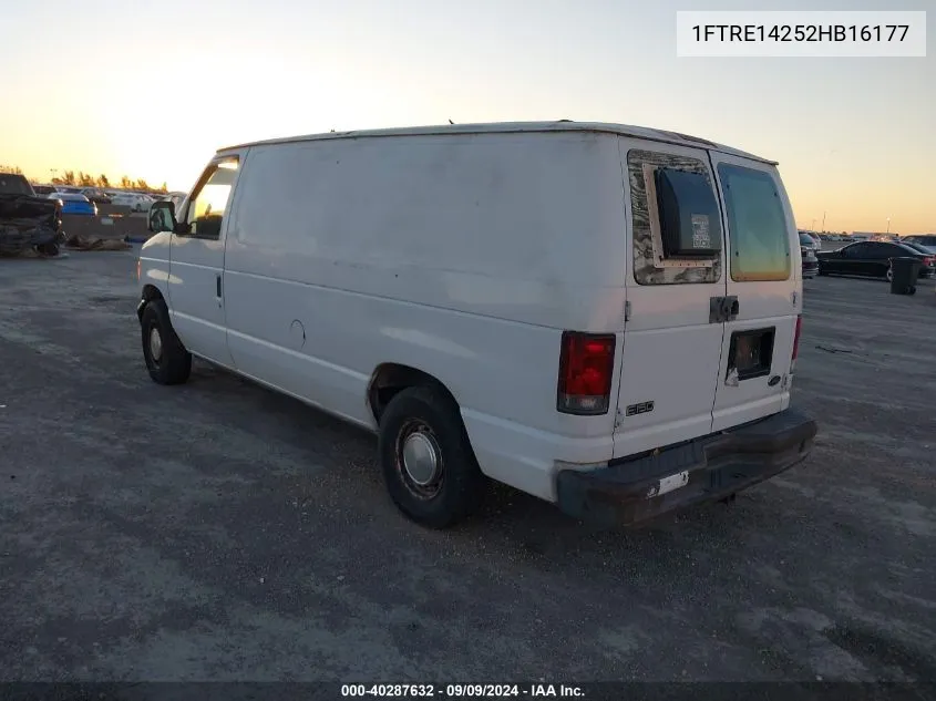 1FTRE14252HB16177 2002 Ford E-150 Commercial/Recreational