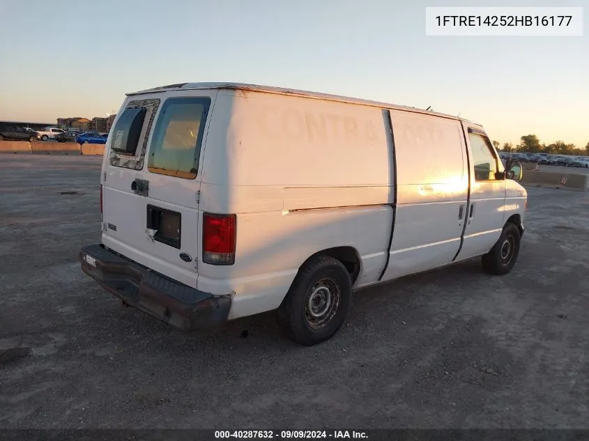 1FTRE14252HB16177 2002 Ford E-150 Commercial/Recreational