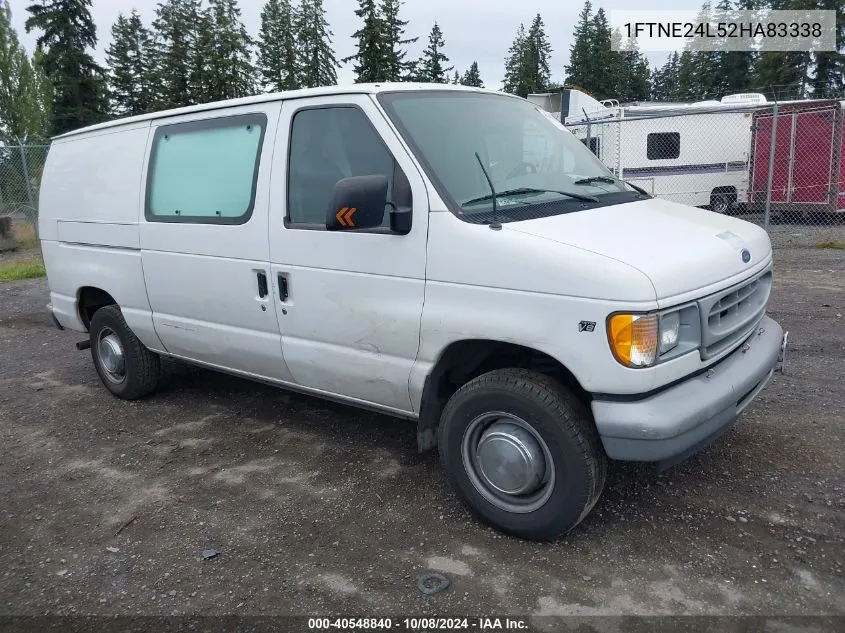 2002 Ford Econoline E250 Van VIN: 1FTNE24L52HA83338 Lot: 40548840