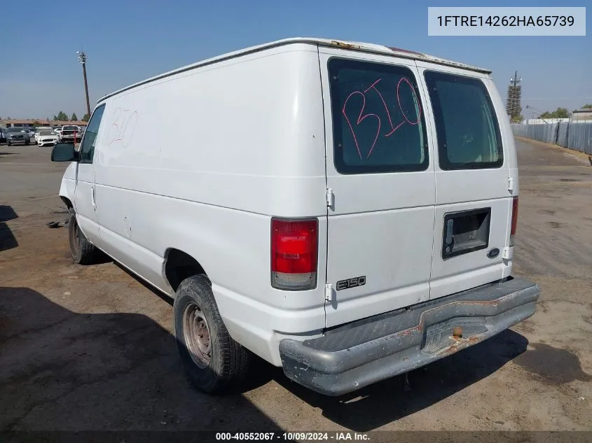 2002 Ford E-150 Commercial/Recreational VIN: 1FTRE14262HA65739 Lot: 40552067