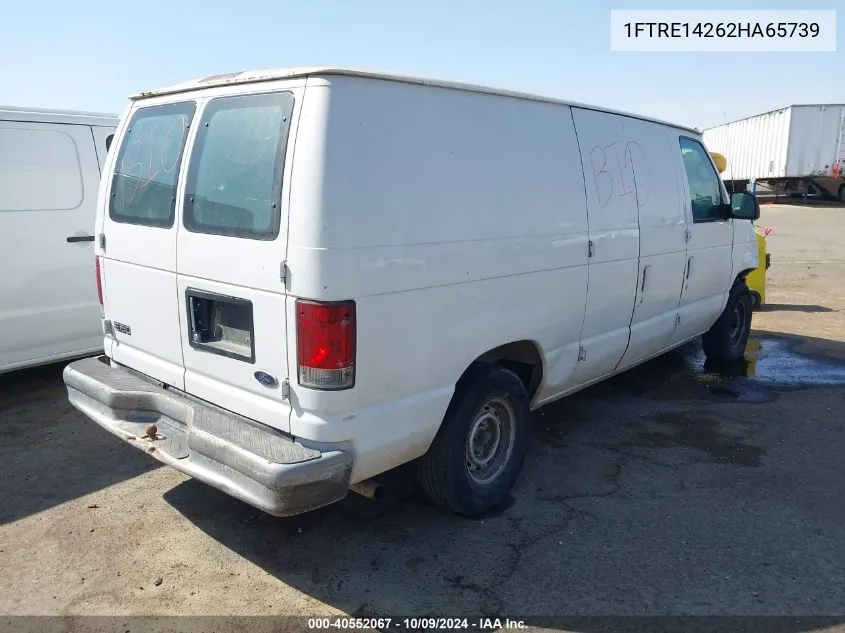 2002 Ford E-150 Commercial/Recreational VIN: 1FTRE14262HA65739 Lot: 40552067