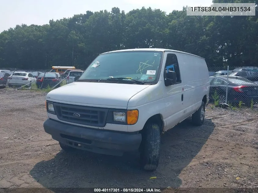 1FTSE34L04HB31534 2004 Ford E-350 Super Duty Commercial/Recreational