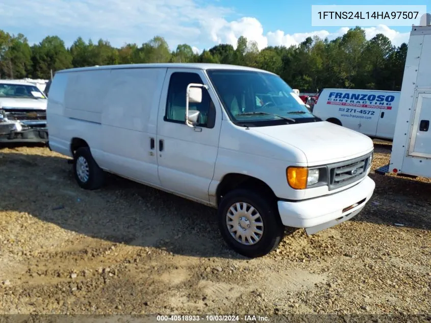 2004 Ford E-250 Commercial/Recreational VIN: 1FTNS24L14HA97507 Lot: 40518933