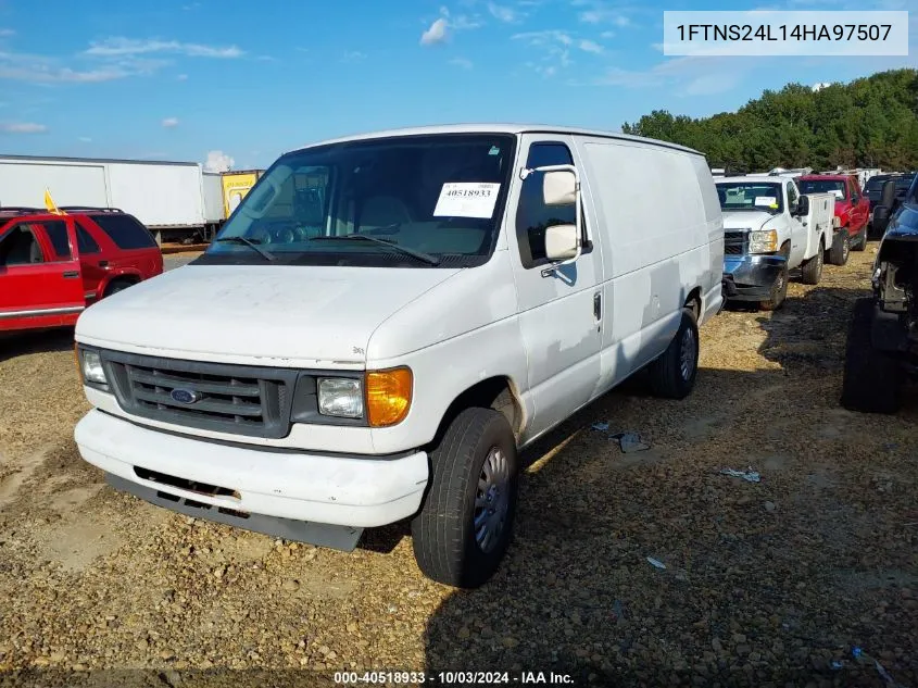 2004 Ford E-250 Commercial/Recreational VIN: 1FTNS24L14HA97507 Lot: 40518933