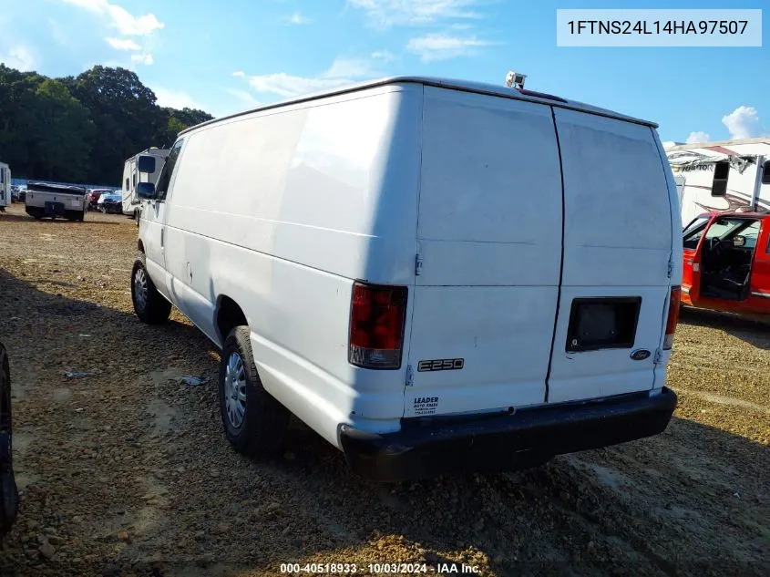 2004 Ford E-250 Commercial/Recreational VIN: 1FTNS24L14HA97507 Lot: 40518933