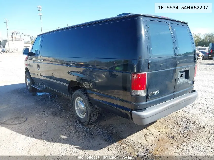 2004 Ford E-350 Super Duty Commercial/Recreational VIN: 1FTSS34L54HA52207 Lot: 40593257