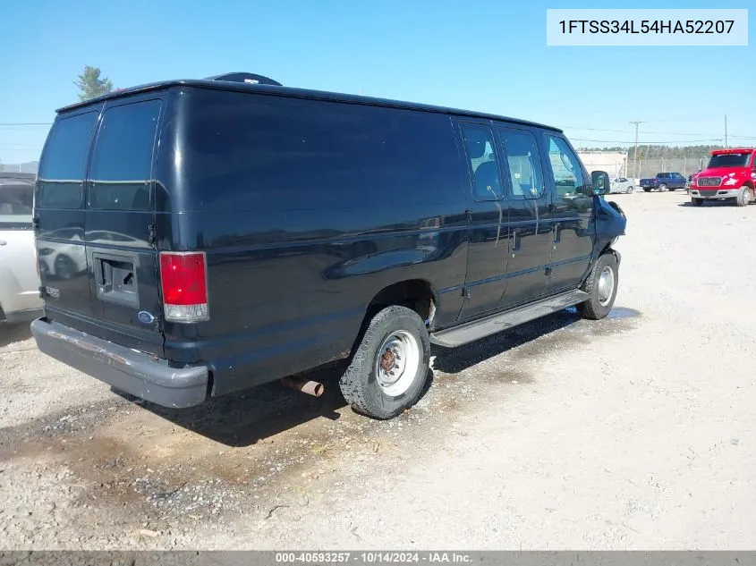 2004 Ford E-350 Super Duty Commercial/Recreational VIN: 1FTSS34L54HA52207 Lot: 40593257