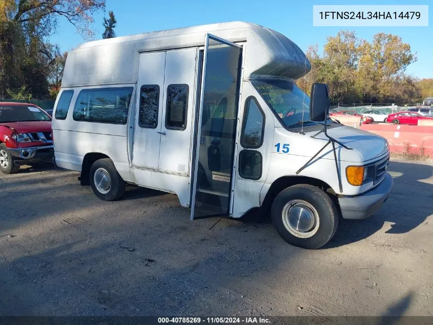 2004 Ford Econoline Cargo Van Commercial/Recreational VIN: 1FTNS24L34HA14479 Lot: 40785269