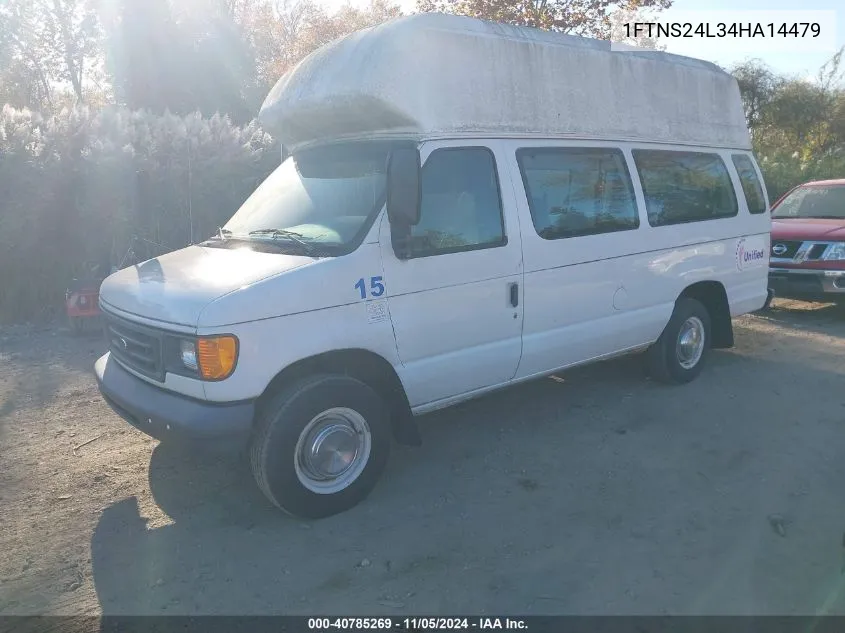 2004 Ford Econoline Cargo Van Commercial/Recreational VIN: 1FTNS24L34HA14479 Lot: 40785269