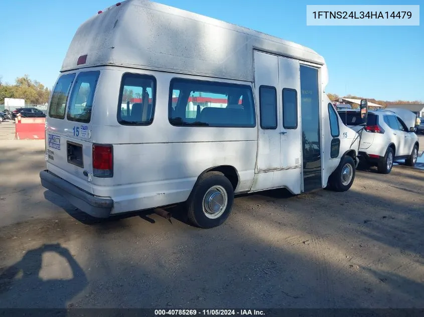 2004 Ford Econoline Cargo Van Commercial/Recreational VIN: 1FTNS24L34HA14479 Lot: 40785269