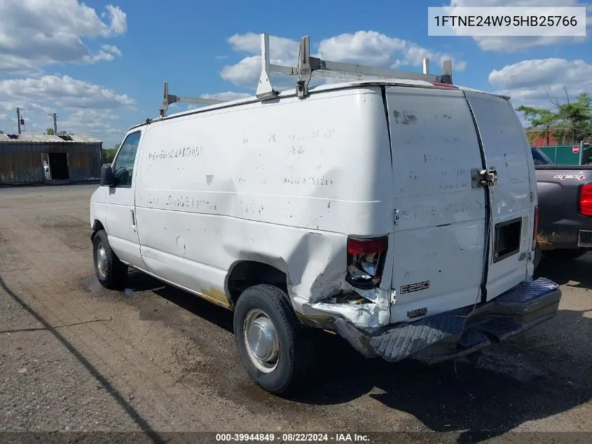 2005 Ford E-250 Commercial/Recreational VIN: 1FTNE24W95HB25766 Lot: 39944849