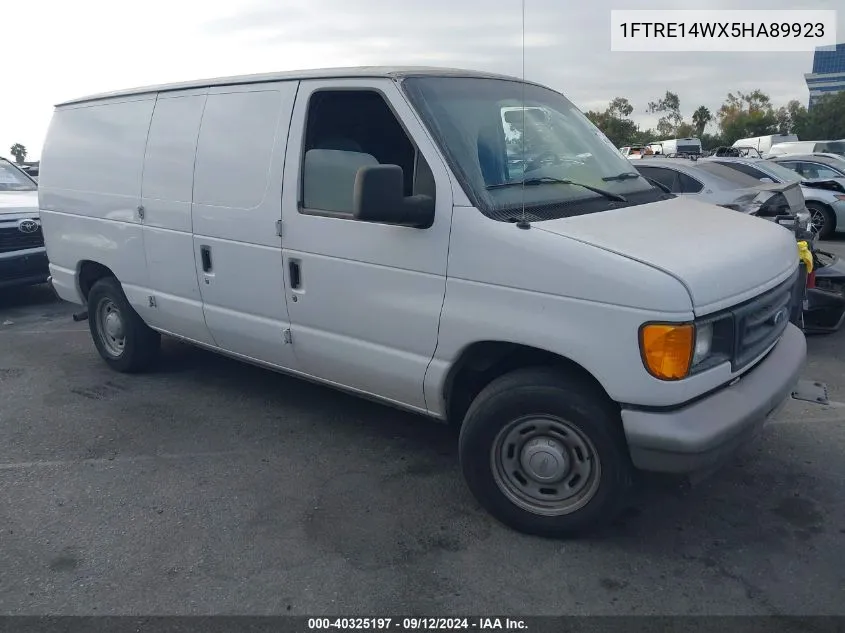 1FTRE14WX5HA89923 2005 Ford E-150 Commercial/Recreational