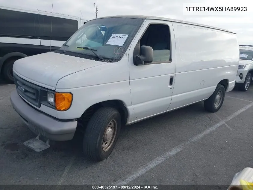 1FTRE14WX5HA89923 2005 Ford E-150 Commercial/Recreational