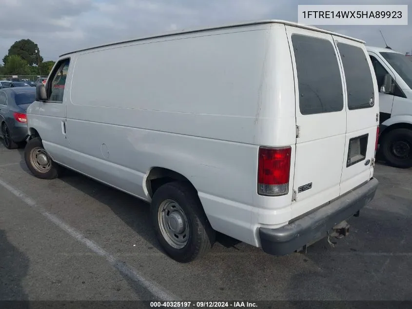 1FTRE14WX5HA89923 2005 Ford E-150 Commercial/Recreational