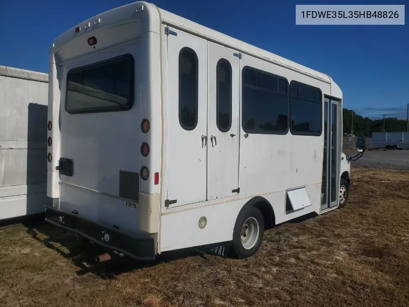 2005 Ford Econoline E350 Super Duty Ctway Van VIN: 1FDWE35L35HB48826 Lot: 40379727