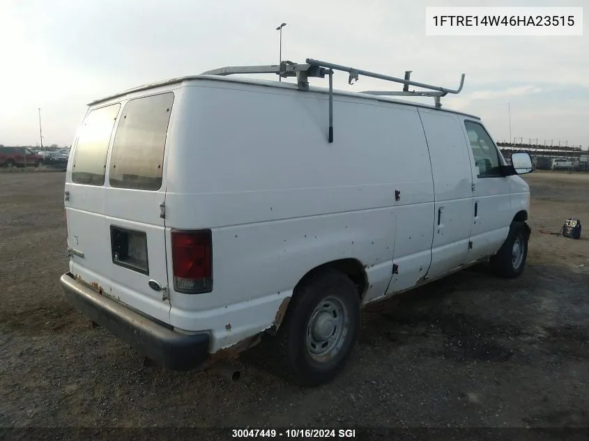 2006 Ford Econoline E150 Van VIN: 1FTRE14W46HA23515 Lot: 30047449